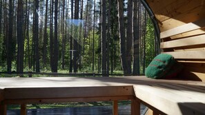 Hytte, 1 soverom, røyk, badstue | Utsikt fra overnattingsstedet