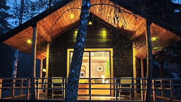 Hytte - 1 soveværelse - ryger - sauna | Terrasse/gårdhave