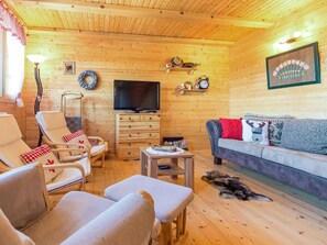 Fernseher, Kamin