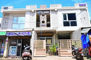 Façade de l’hébergement