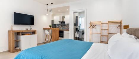 1 slaapkamer, reisbedje, gratis wifi, beddengoed