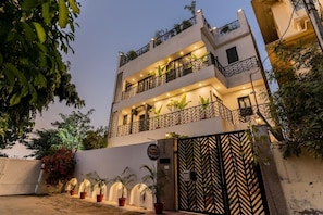 Façade de l’hébergement