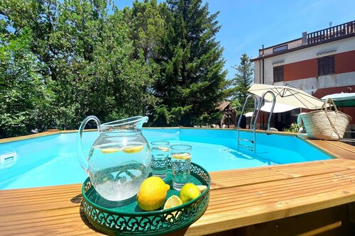 Villa in Cefalù with Pool and Forest Retreat