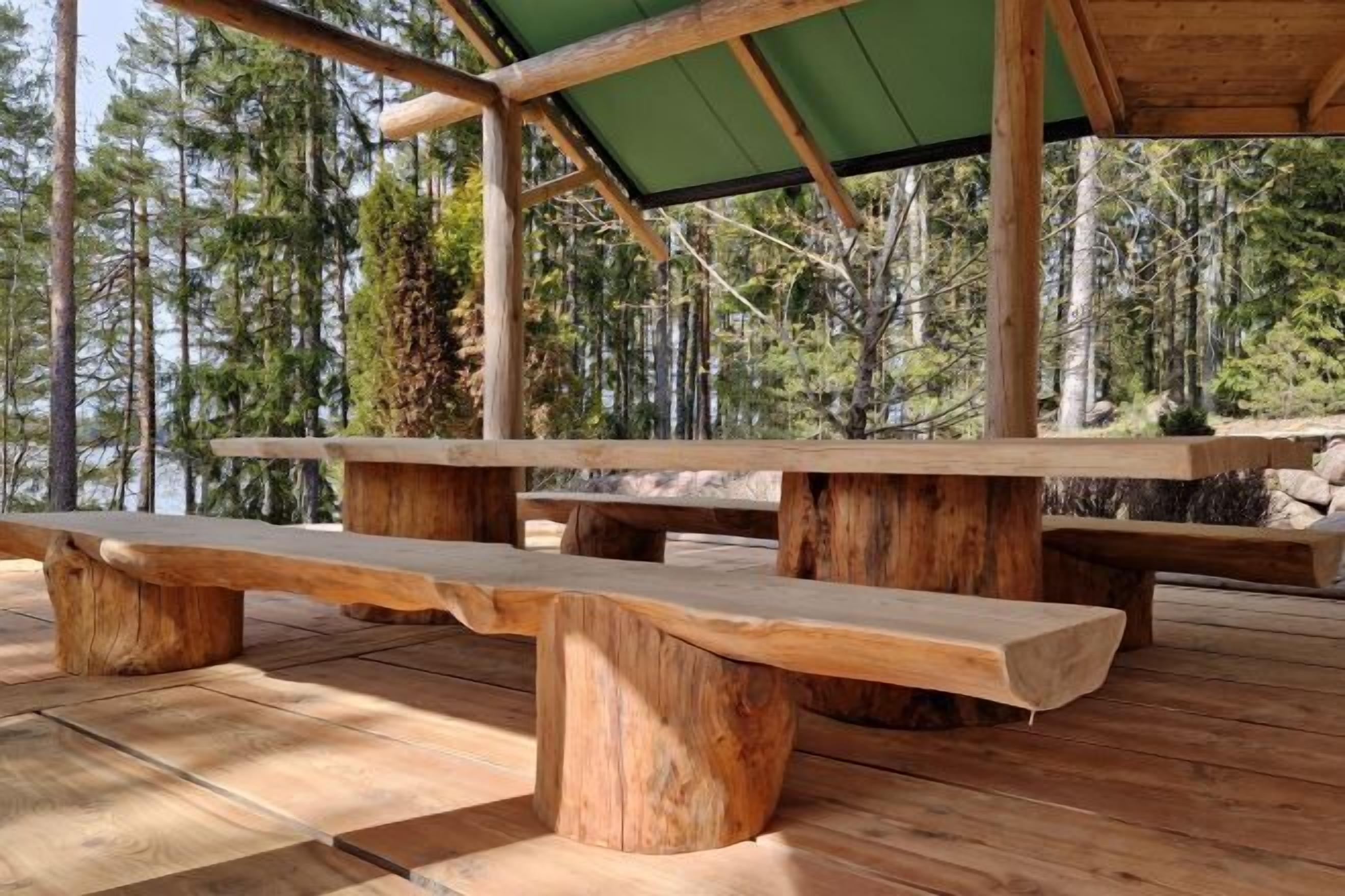 Opções para refeição ao ar livre