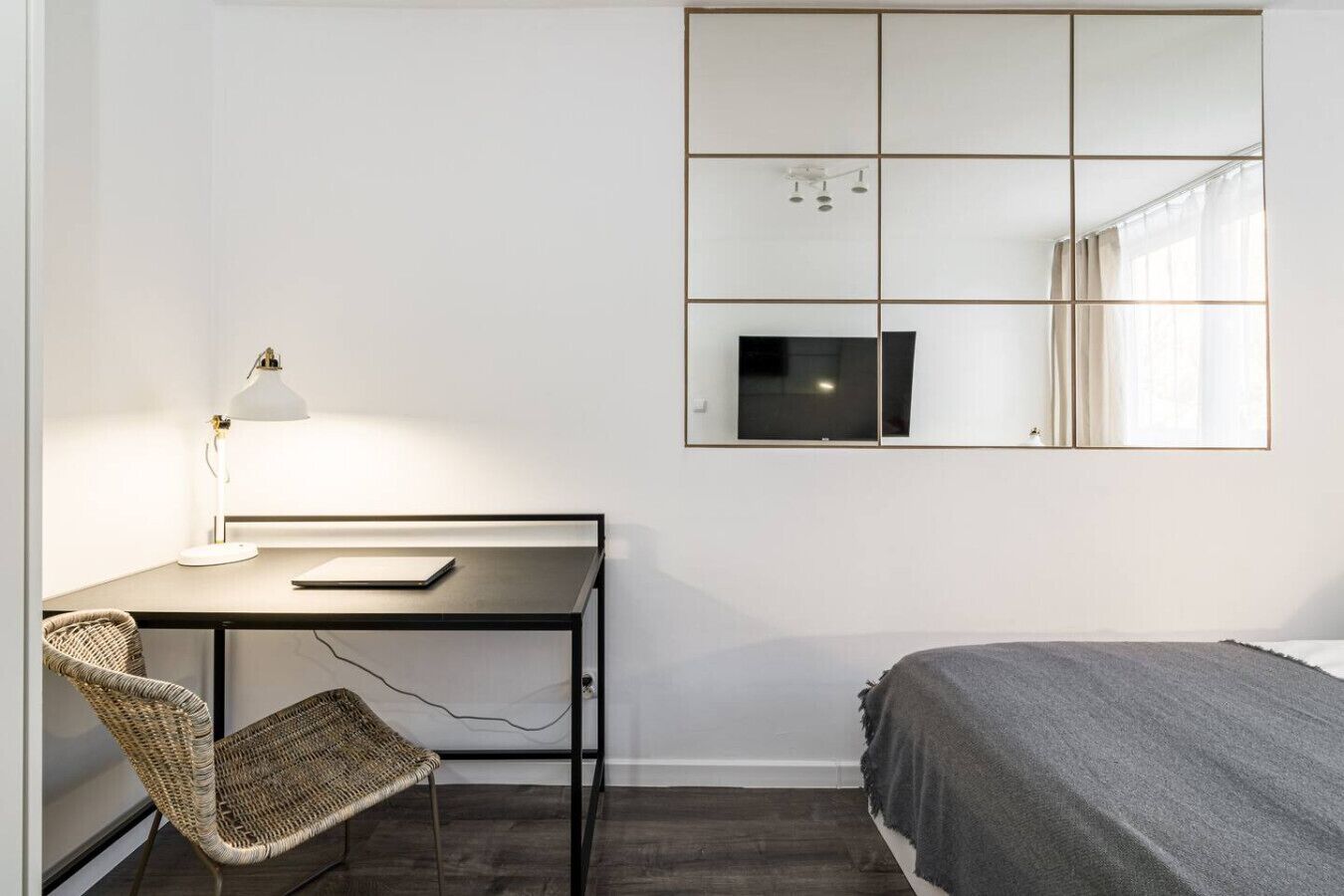 2 Schlafzimmer, Schreibtisch, Bügeleisen/Bügelbrett, kostenloses WLAN