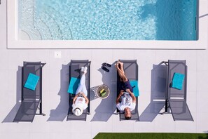 Pool - Villa in Pula near Hidrobaza Beach (Štinjan)
