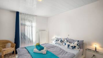1 Schlafzimmer, Bügeleisen/Bügelbrett, kostenloses WLAN, Bettwäsche