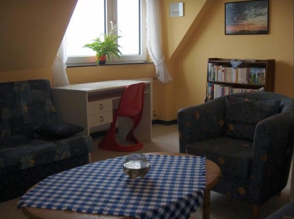 TV, DVD player, stereo