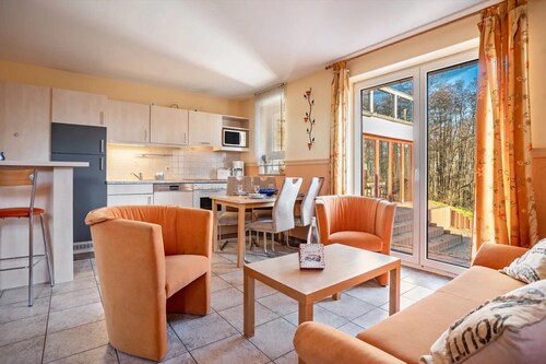 Ferienwohnung 'Schwalbennest' mit gemeinsamer Terrasse, gemeinsamem Garten und Wi-Fi