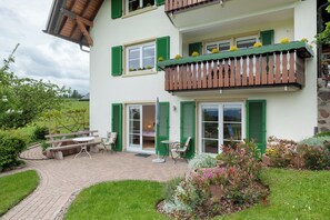Exterior - Apartment 'Abendrot, 55qm' with Mountain View, Shared Terrace and Wi-Fi (Sankt Peter)
