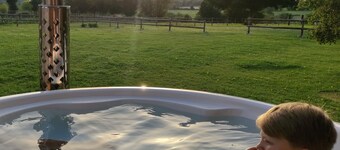 Large country house with sauna and jacuzzi