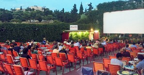 Außenbereich für Bankette