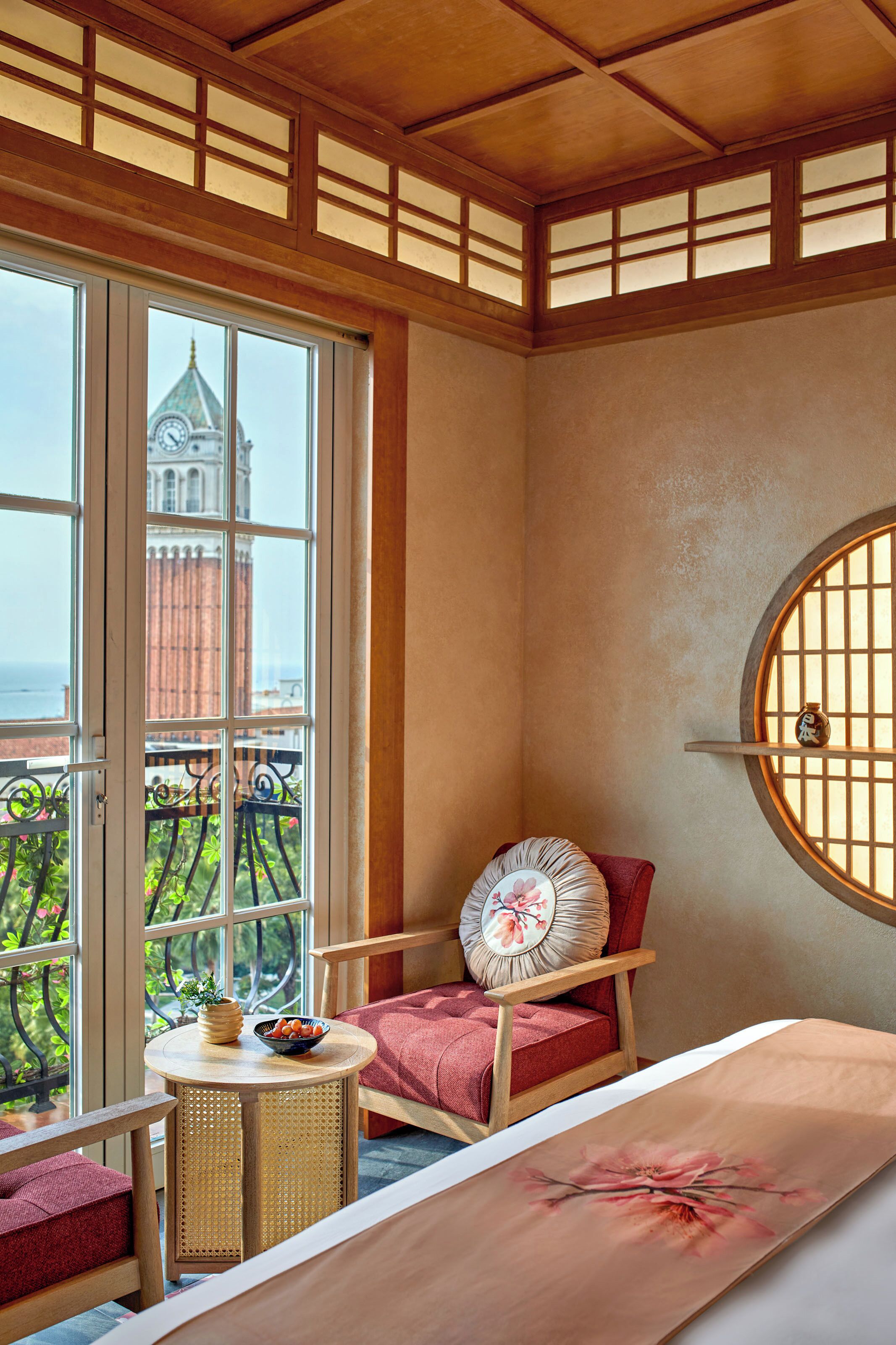 Harutsuki, Panorama Ocean View, 1 King Bed with Bathtub & 2 Balconies | Roupas de cama de algodão egípcio, roupas de cama premium