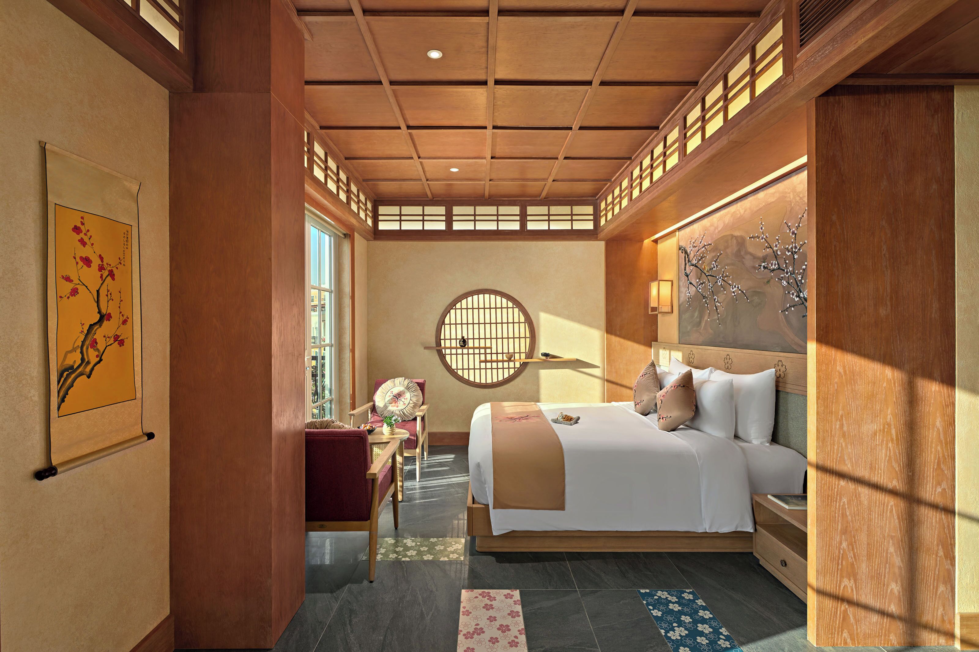 Harutsuki, Panorama Ocean View, 1 King Bed with Bathtub & 2 Balconies | Egyptinpuuvillaiset lakanat, ylelliset vuodevaatteet, untuvapeitot