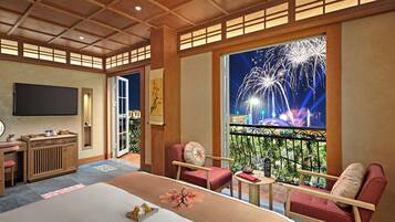 Harutsuki, Panorama Ocean View, 1 King Bed with Bathtub & 2 Balconies | Strand-/Meerblick
