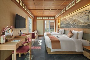 Hanabira, City View, Triple Bed with Balcony | Egyptian cotton sheets, premium bedding, down comforters, pillowtop beds - Sakurakyo Hotel & Spa Phu Quoc (Phu Quoc)