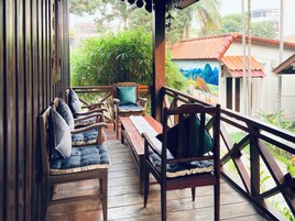 Deluxe Twin Room, Balcony, Courtyard View | Balcony view