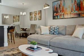 Smart-tv en een open haard