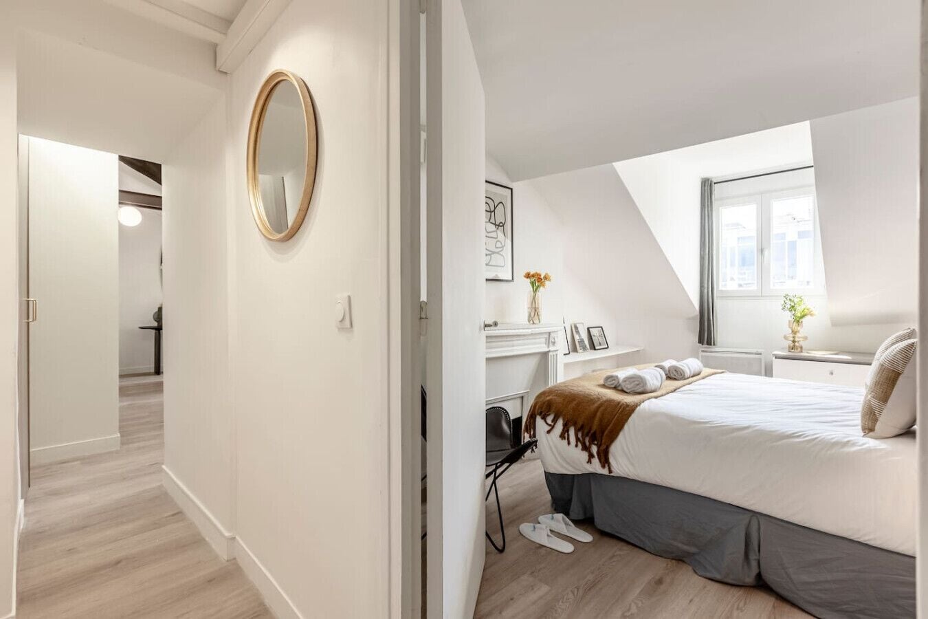 1 chambre, fer et planche à repasser, lit parapluie, Wi-Fi