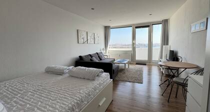 Penthouse apartment with a fantastic view of Lake Segeberger See