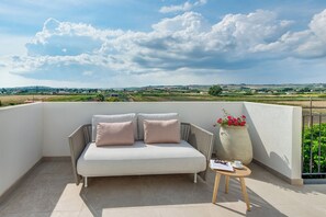 デラックス ダブルルーム | テラス / パティオ