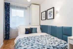 Comfort Apartment, Balcony, City View | 1 bedroom, in-room safe, individually decorated, individually furnished - Apartament Valdi - by Kairos Apartments (Katowice)