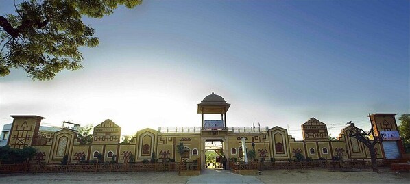 Fassade der Unterkunft