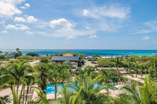LeVent 402 | Balcony view - Bocobay LeVent Condos (Oranjestad)