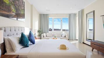 Luxury-Apartment, Blick auf die Anlage
