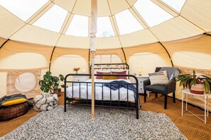 1 slaapkamer, beddengoed