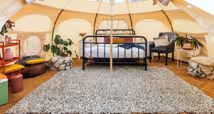 Luxury Glamping - Charlcombe Valley Orchards, Bath