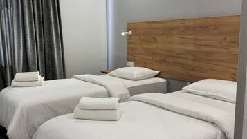 Deluxe Twin Room | Desk, laptop workspace, iron/ironing board, free WiFi