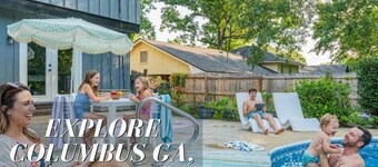 Pool•4BR•2200sqft•Pool Table•Backyard Grill•Near Fort Moore