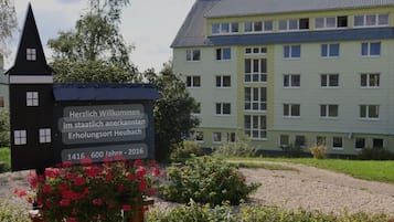 Fassade der Unterkunft