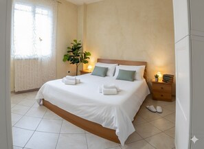 Apartamento básico | 1 dormitorio, tabla de planchar con plancha, wifi gratis