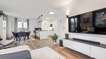 Fernseher, Stereoanlage