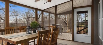 Lake House on Truman Lake|Sleeps10|Fire Pit_Arcade