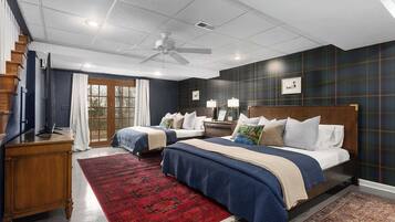 4 chambres, fer et planche à repasser, lit parapluie, Wi-Fi