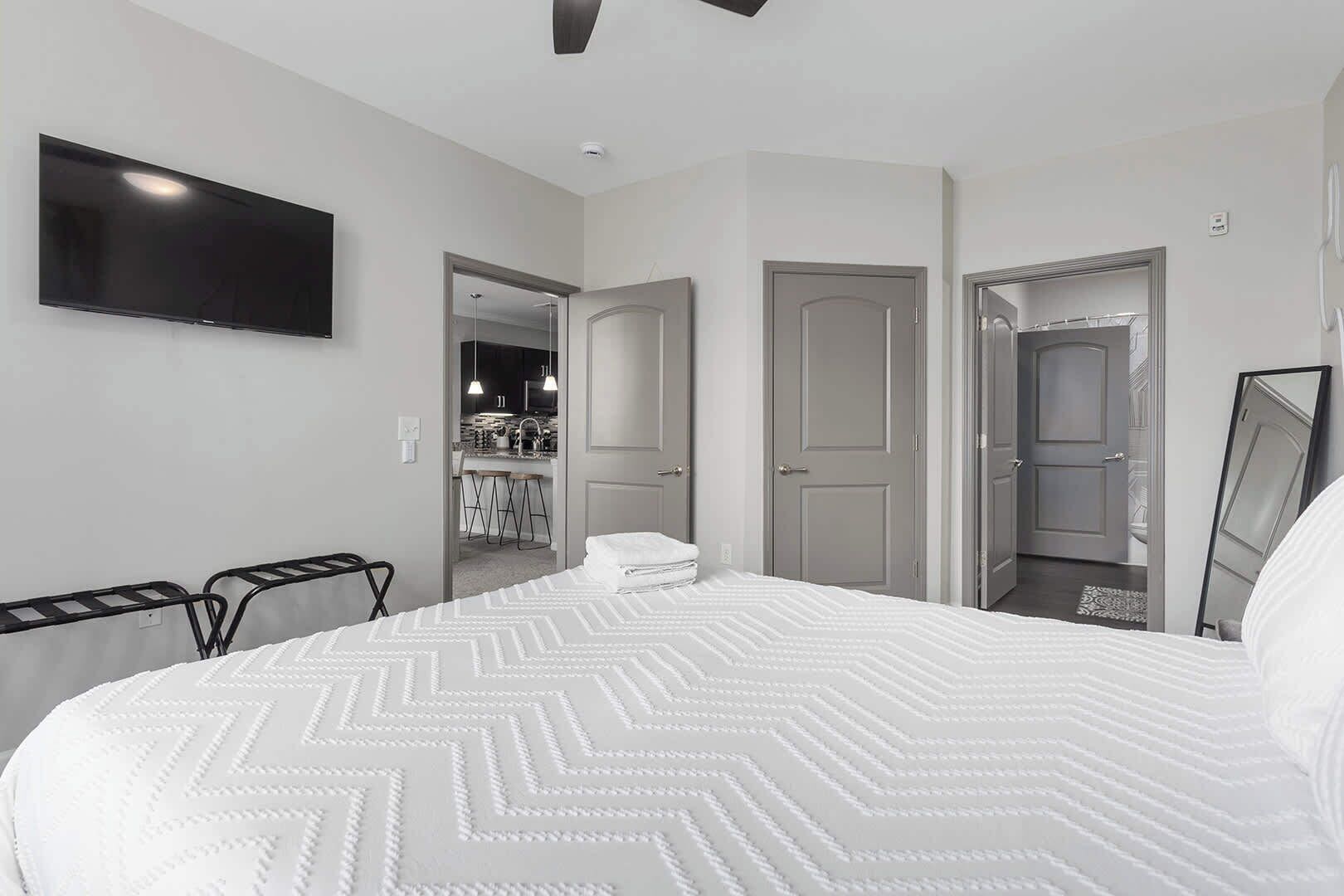 2 soveværelser, strygejern/strygebræt, weekendseng, Wi-Fi