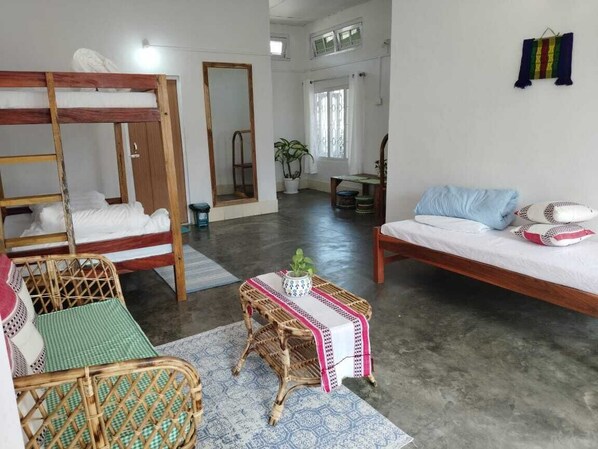 2 chambres, draps fournis