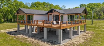 Elk View-Access Elk River-Rural Acreage-Huge Patio