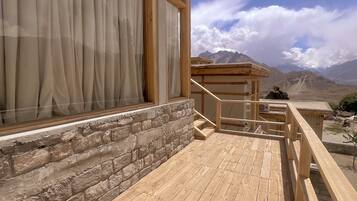 Xalet prèmium, balcó, vistes a la muntanya | Balcó