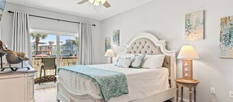 Beach Please - Waterside Village Condo 105 - Pet Friendly - Steps from the BEACH-Pool & Hot Tub-Boat Dock