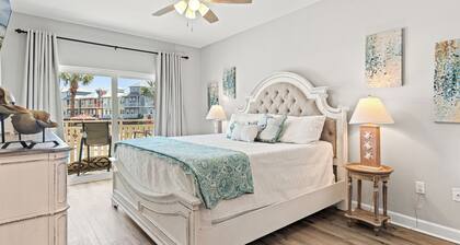 Beach Please - Waterside Village Condo 105 - Pet Friendly - Steps from the BEACH-Pool & Hot Tub-Boat Dock