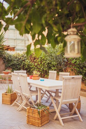 Opções para refeição ao ar livre