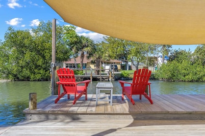 Canal-Front Escape w/ Pool +Dock