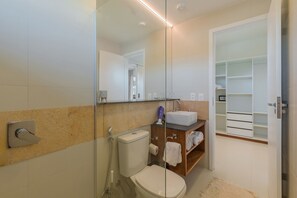 Shower, hair dryer, towels, soap - Kite Star Cumbuco By Carpediem (Caucaia)