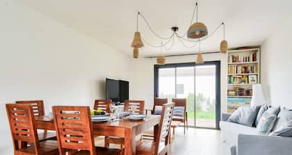 Maison pour 6 avec jardin - 800 m de la plage