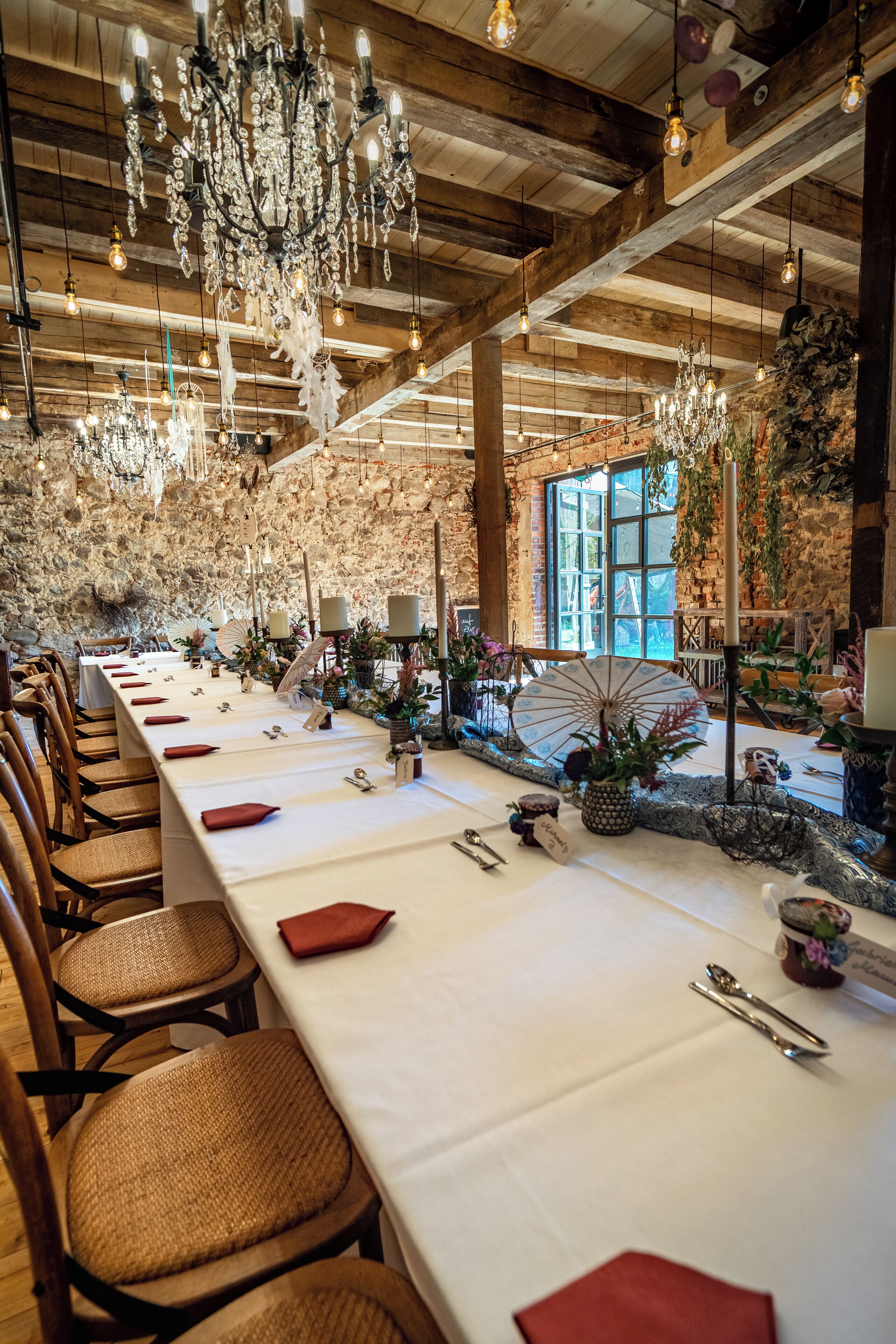 Innenbereich für Hochzeiten