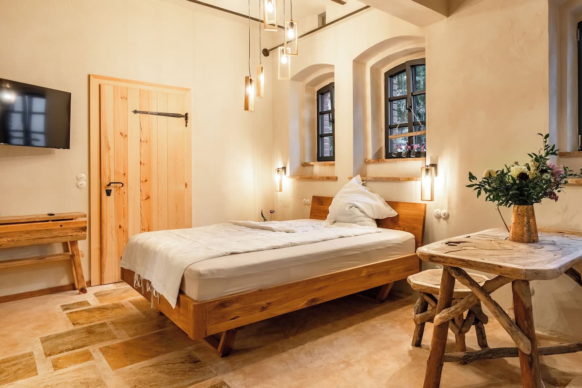 5. Studio Im Süden | Geluiddichte muren, babybedden, gratis wifi, beddengoed